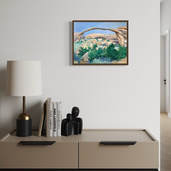 Original Oil Painting Landscape Arch National Park Southwest Art 11x14 Signed - Picture 4 of 6